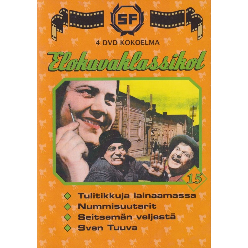 SF Elokuvaklassikot 15 (4 DVD)