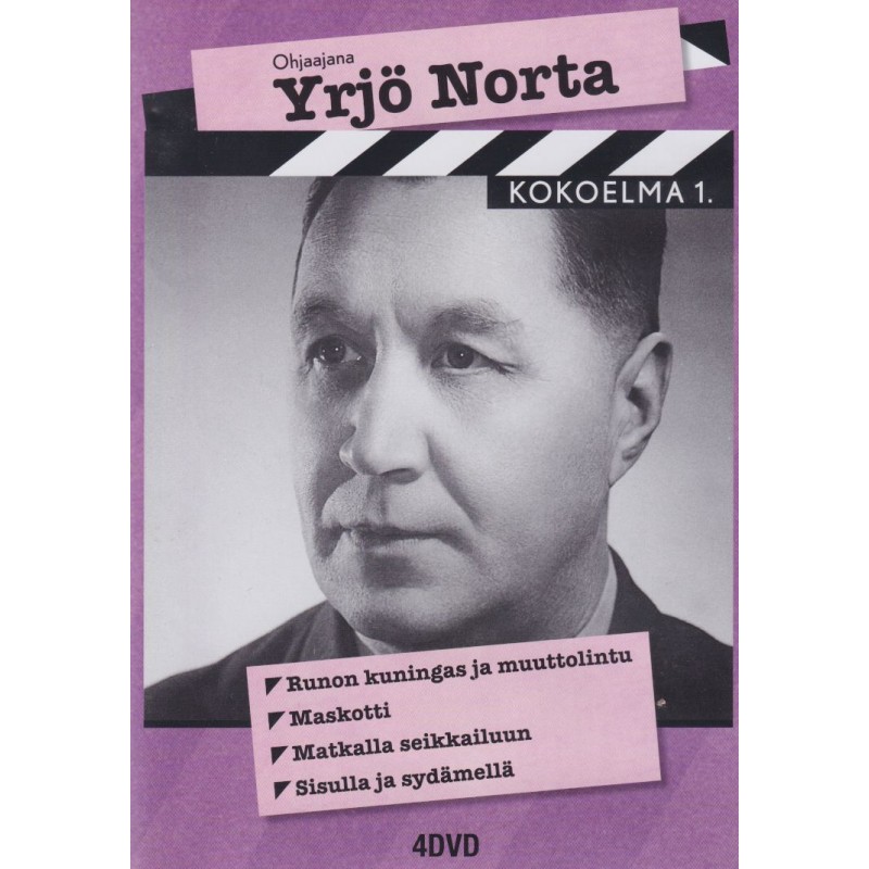 Ohjaajana Yrjö Norta Kokoelma 1 (4 DVD)