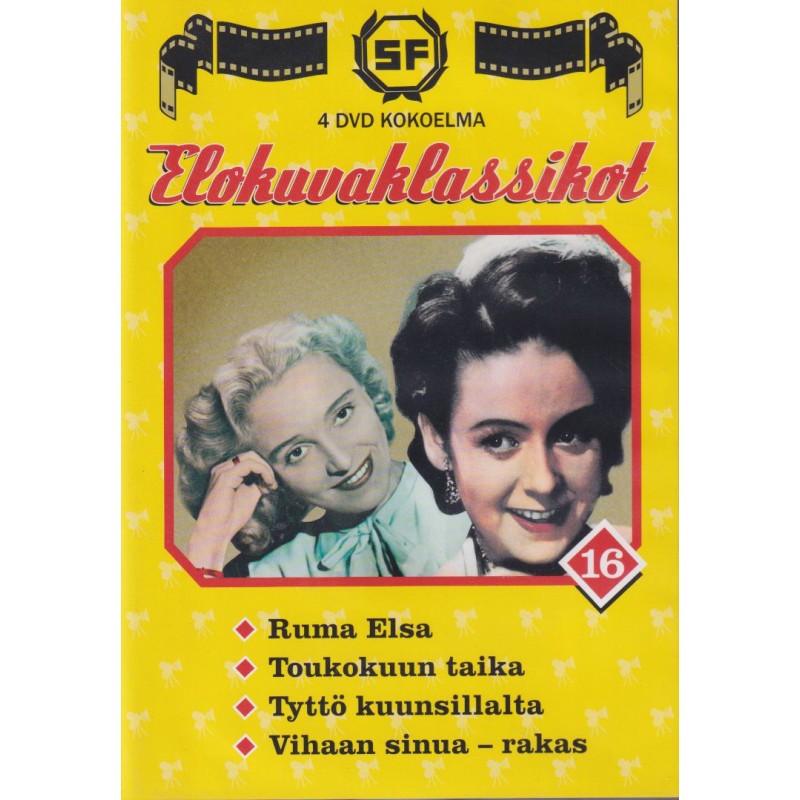 SF Elokuvaklassikot 16 (4 DVD)