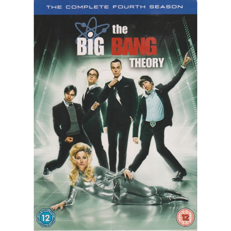 Rillit Huurussa - Kausi 4 (The Big Bang Theory - Season 4) (3 DVD)