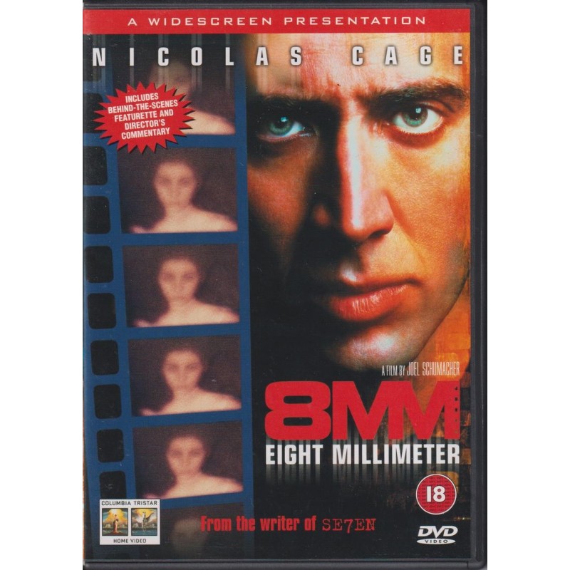 8 mm - kahdeksan millimetriä (8MM - Eight Millimeter) (DVD)