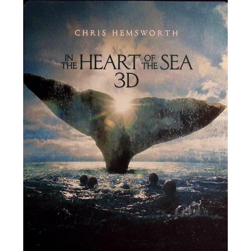 Kamppailu Merta Vastaan (In the heart of the sea (Steelbook) (2015)) (Blu-ray 3D)