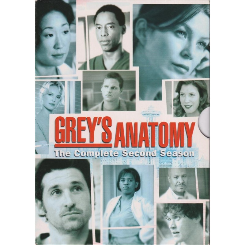 Greyn anatomia - 2. tuotantokausi (Greys Anatomy - Season 2 (SWE)) (8 DVD)
