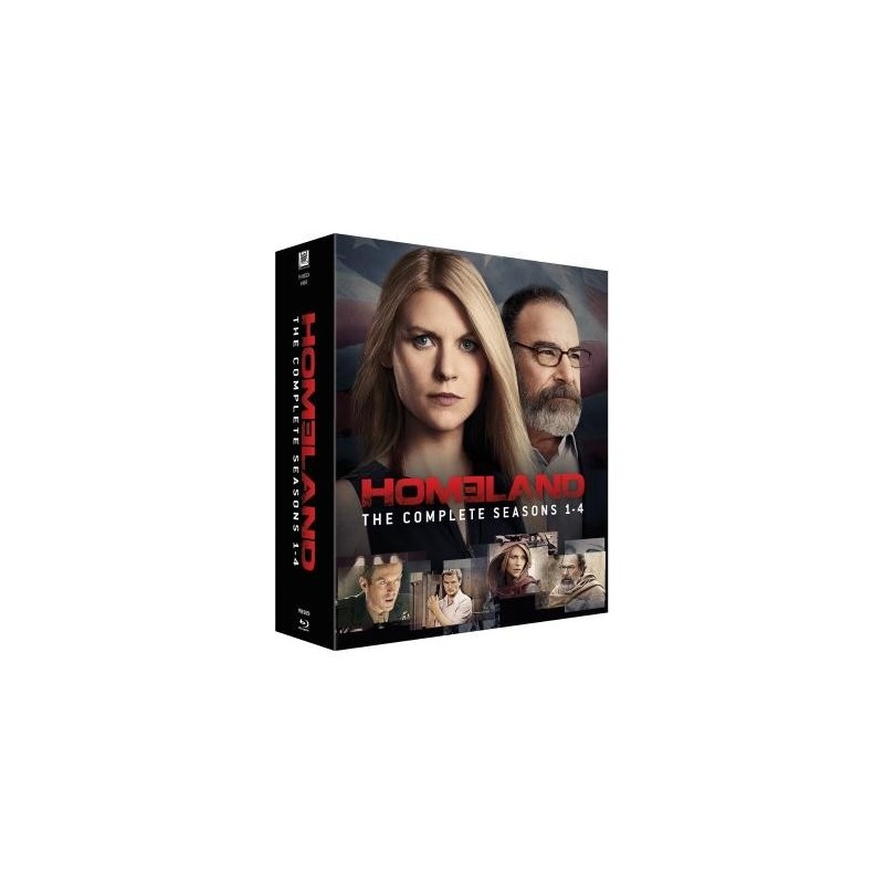 Homeland - Kaudet 1-4 (Homeland - Seasons 1-4) (12 Blu-ray)