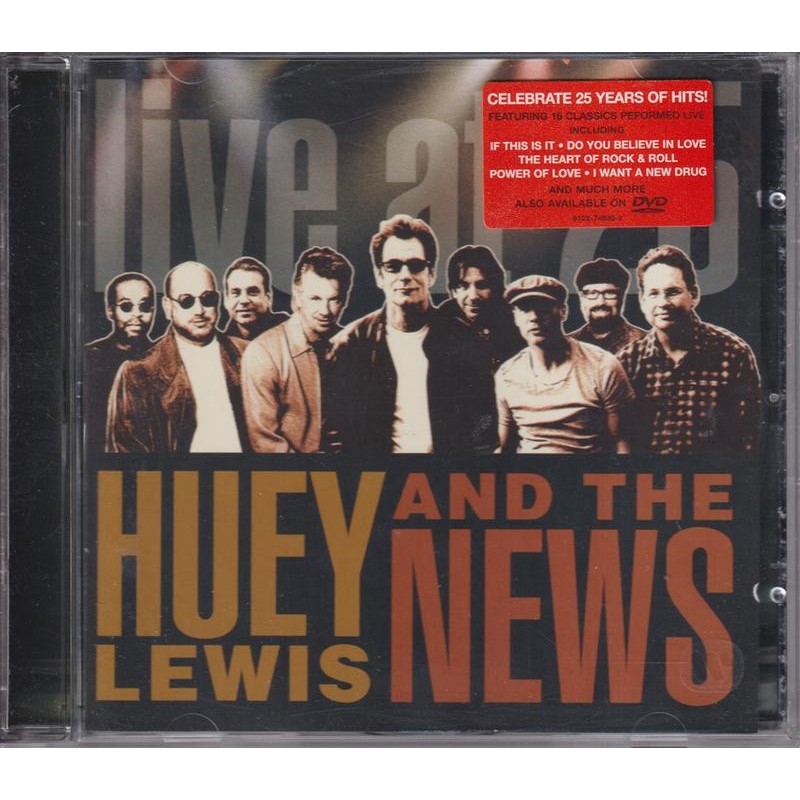 Huey Lewis And The News - Live At 25 (CD)