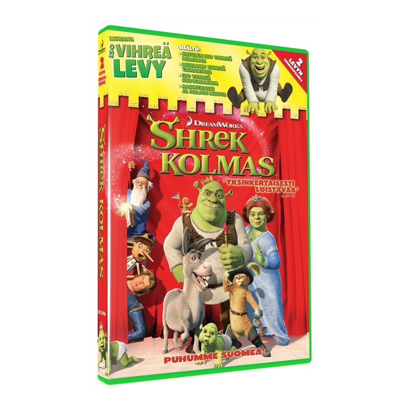 Shrek kolmas (Shrek the Third (Special Edition) (2007)) (2 DVD)