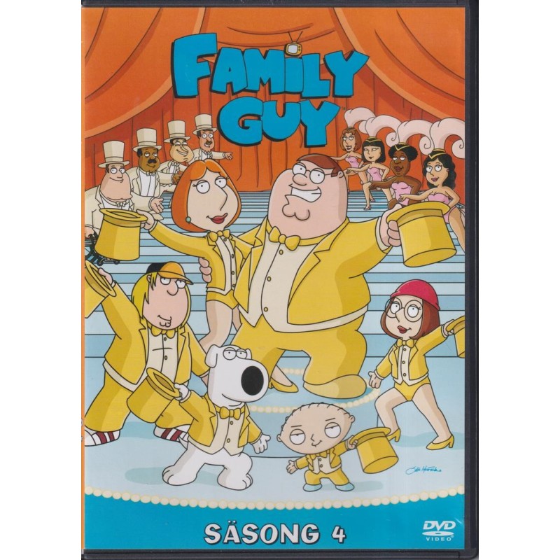 Family Guy - Kausi 4 (Family Guy - Season 4 (SWE)) (3 DVD)