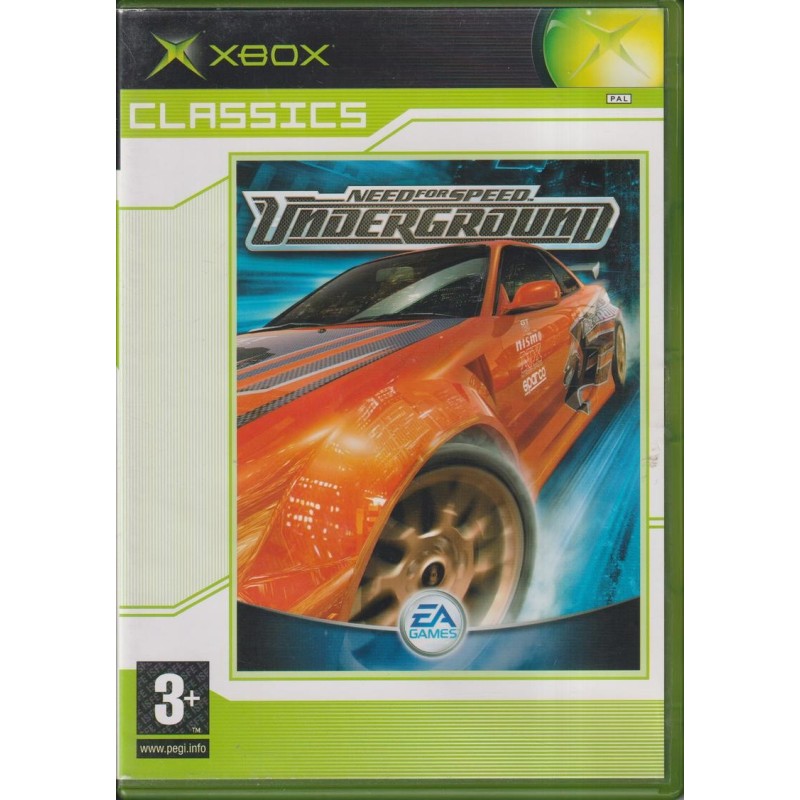 Need for Speed - Underground (Classics) (Boxed) (Xbox)