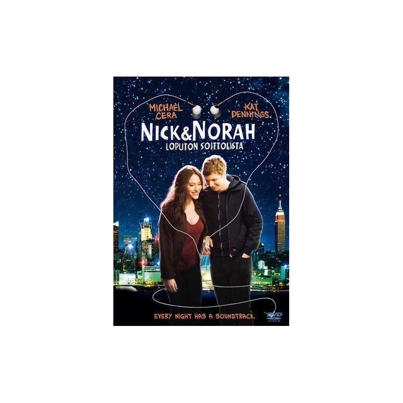 Nick and Norahs Loputon Soittolista (Nick & Norahs Infinite Playlist) (DVD)