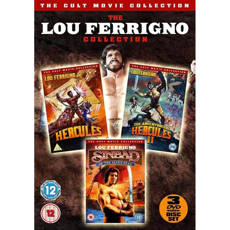 The Lou Ferrigno Cult Collection (3 DVD)