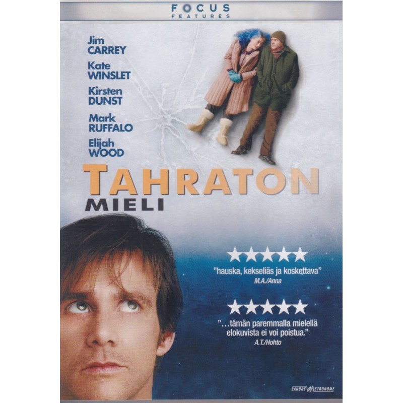 Tahraton mieli (Eternal Sunshine of the Spotless Mind) (DVD)