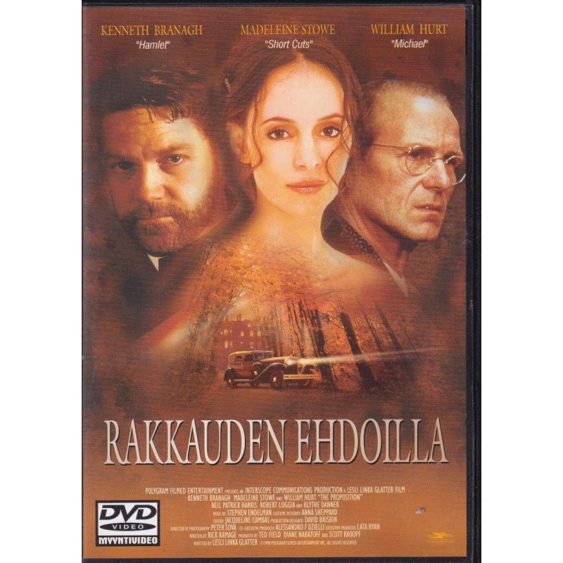 Rakkauden ehdoilla (The Proposition (1997)) (DVD)