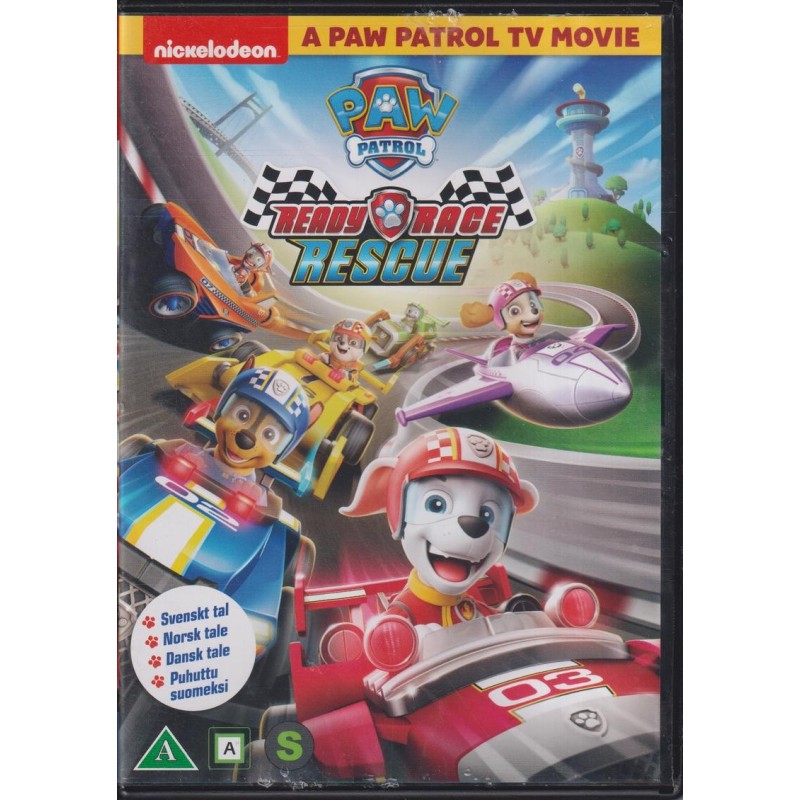 Ryhmä Hau radalla (Paw Patrol: ready, race, rescue! (2019)) (DVD)