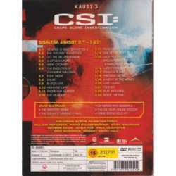 CSI - Crime Scene Investigation - Kausi 3 (CSI - Crime Scene Investigation - Season 3) (6 DVD)