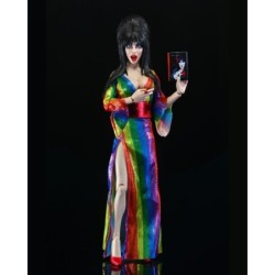 NECA Elvira, Mistress of the Dark Clothed Action Figure Over the Rainbow Elvira 20 cm (Figuuri)