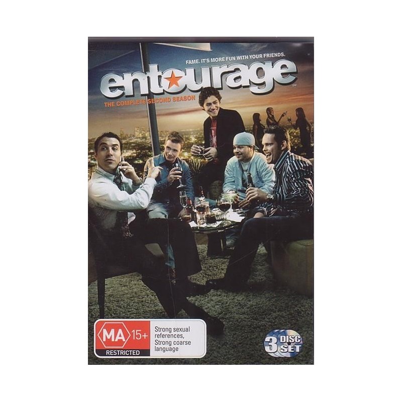 Entourage - 2. tuotantokausi (Entourage - Season 2) (3 DVD)