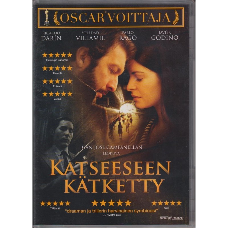 Katseeseen kätketty (El secreto de sus ojos (2010)) (DVD)