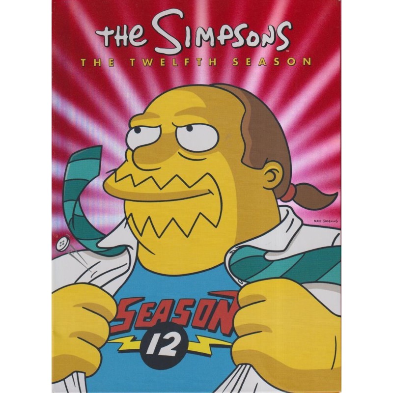 Simpsonit - Kausi 12 (The Simpsons - Season 12) (4 DVD)