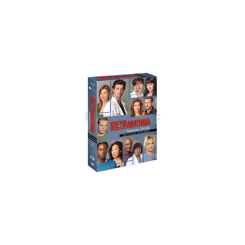 Greyn anatomia - 3. tuotantokausi (Greys Anatomy - Season 3) (7 DVD)