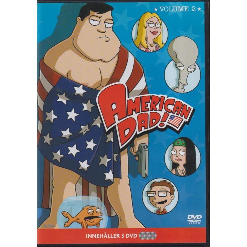 American Dad! - Vol. 2 (SWE) (3 DVD)