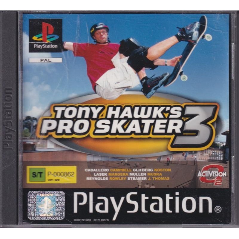 Tony Hawks Pro Skater 3 (Boxed) (PS1)