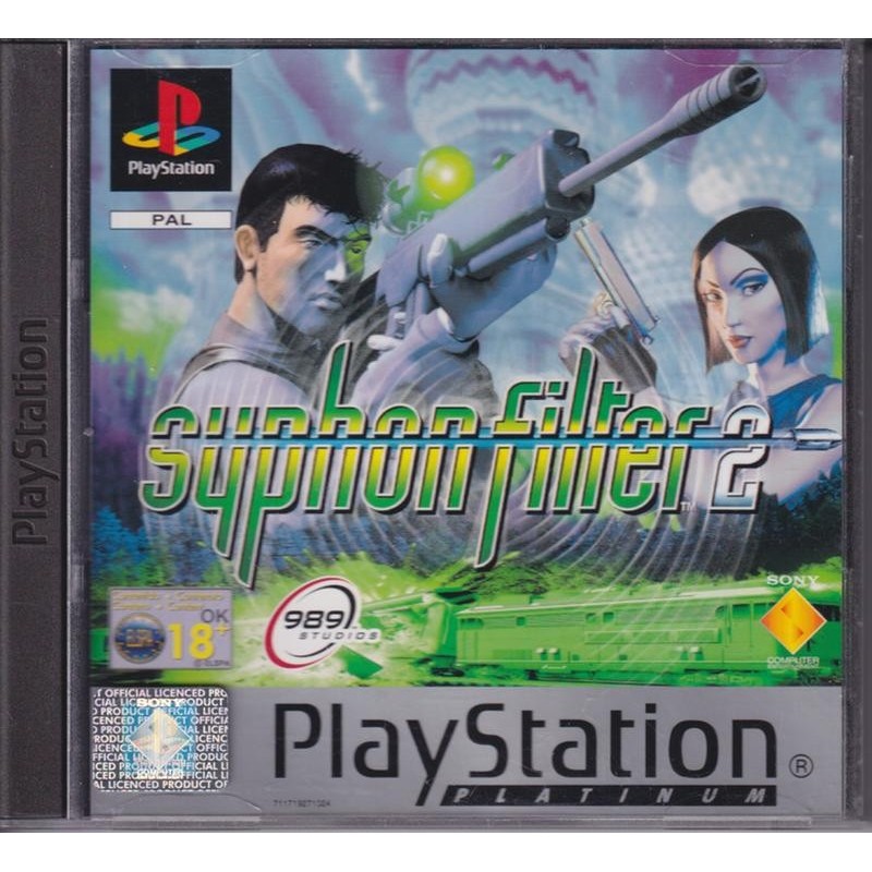Syphon Filter 2 Platinum (Boxed) (PS1)