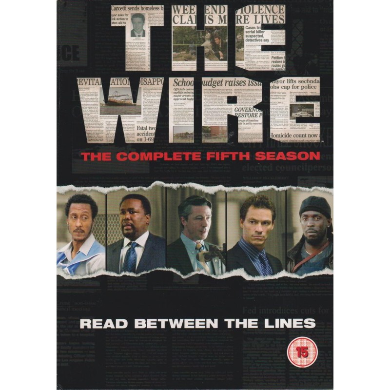Langalla - kausi 5 (Wire - Season 5) (4 DVD)