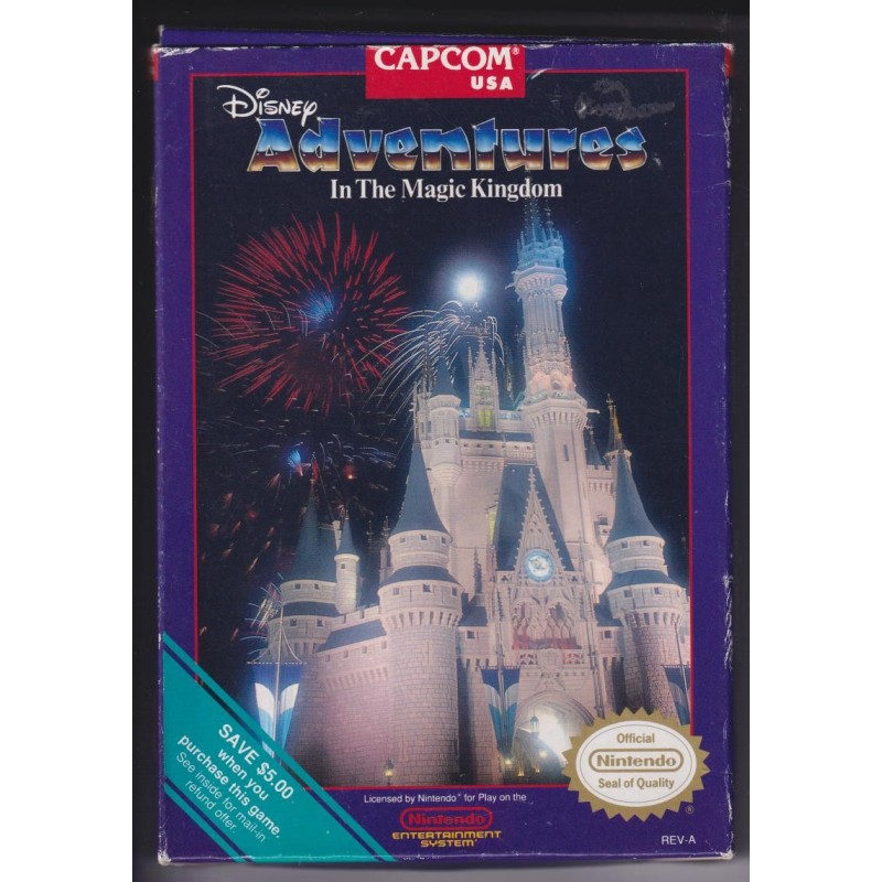 Adventures in the Magic Kingdom (CIB USA) (NES)