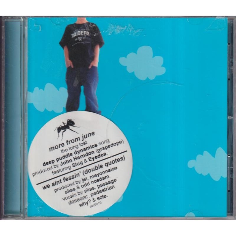 Deep Puddle Dynamics / Anticon - More From June / We Aint Fessin (Double Quotes) (CD)