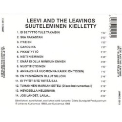 Leevi And The Leavings - Suuteleminen Kielletty (CD)