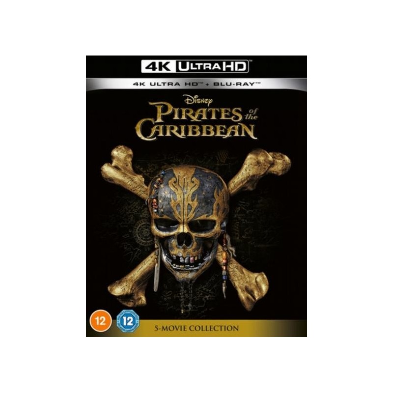 Pirates of the Caribbean: 5-movie Collection (2017) (4K UHD)