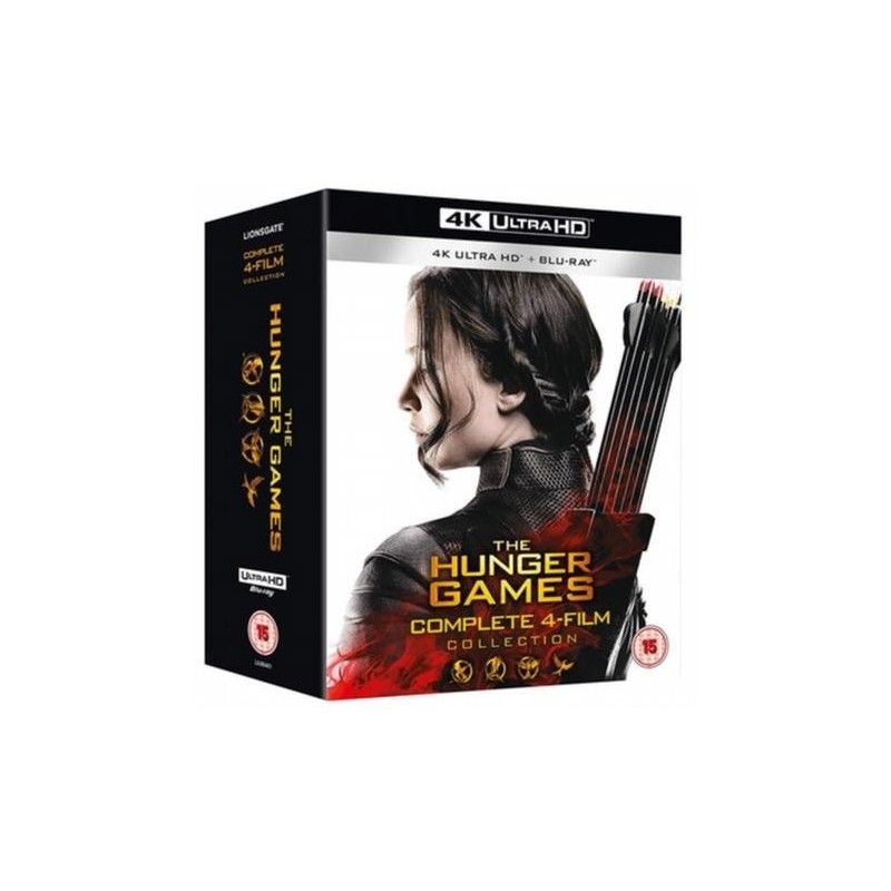 The Hunger Games: Complete 4-film Collection (2015) (4K UHD)