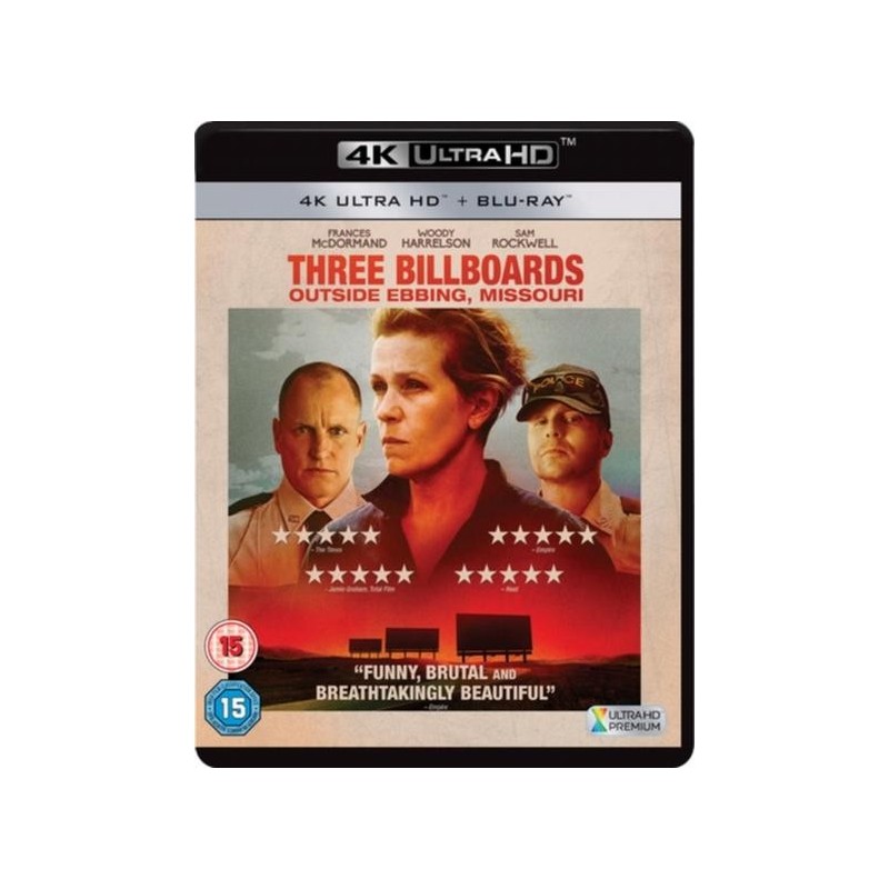 Three Billboards Outside Ebbing, Missouri (2017) (4K UHD + Blu-ray) (4K UHD)