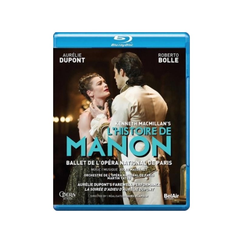 Lhistoire De Manon: Opera De Paris (2015) (Blu-ray)