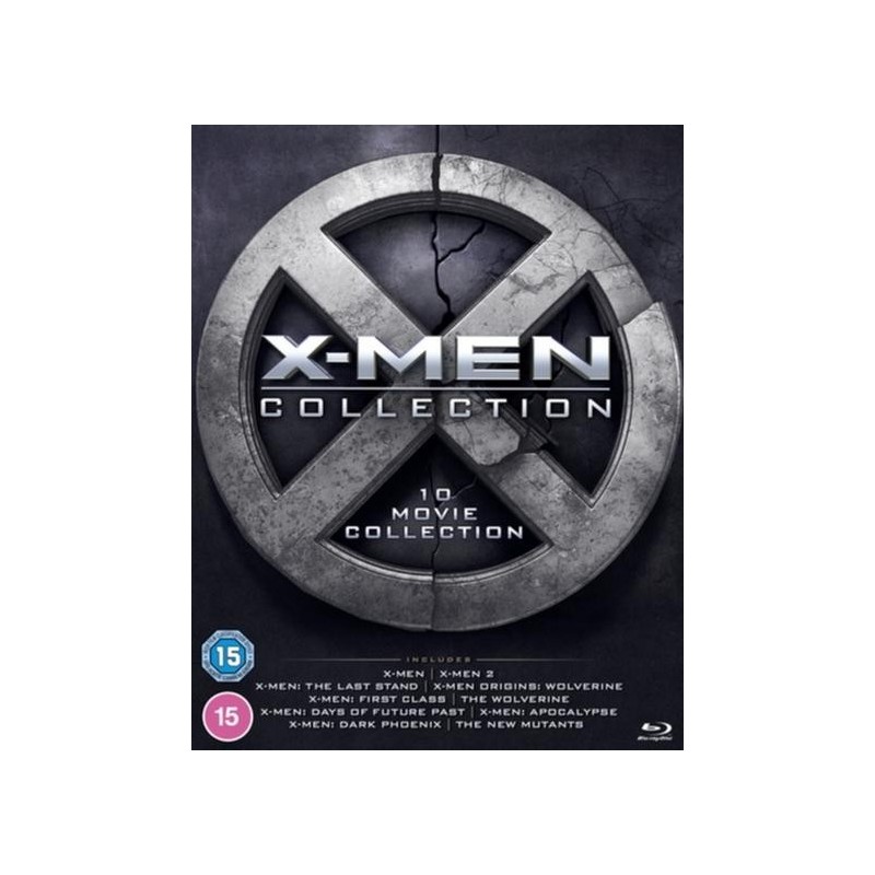 X-Men: 10-movie Collection (2020) (10 Blu-ray)