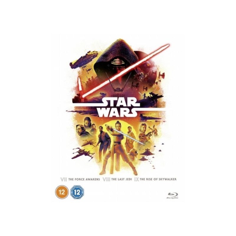 Star Wars Trilogy: Episodes VII, VIII and IX (2019) (6 Blu-ray)