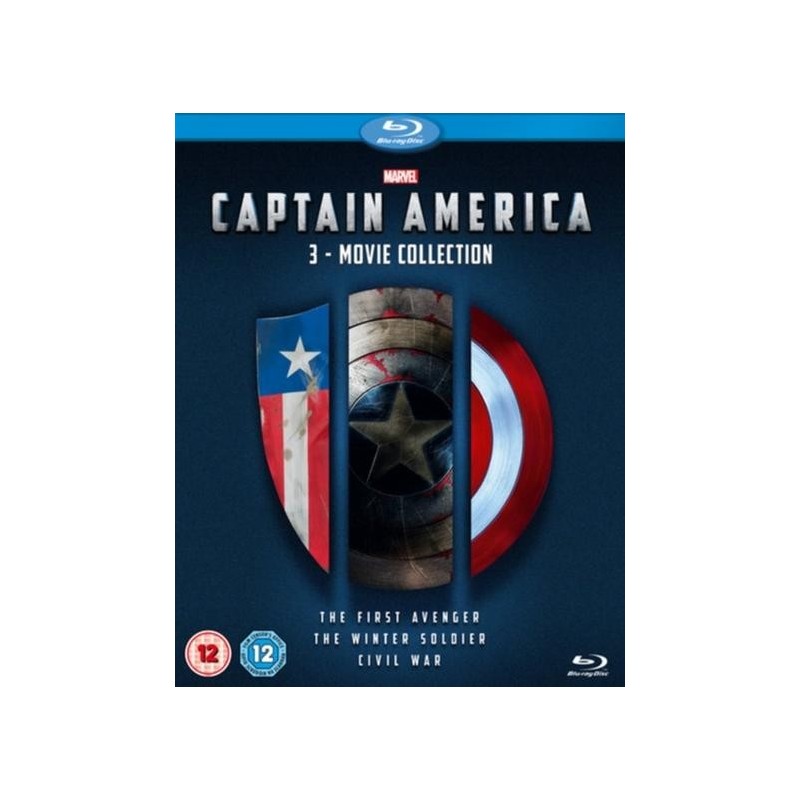 Captain America: 3-movie Collection (2016) (3 Blu-ray)