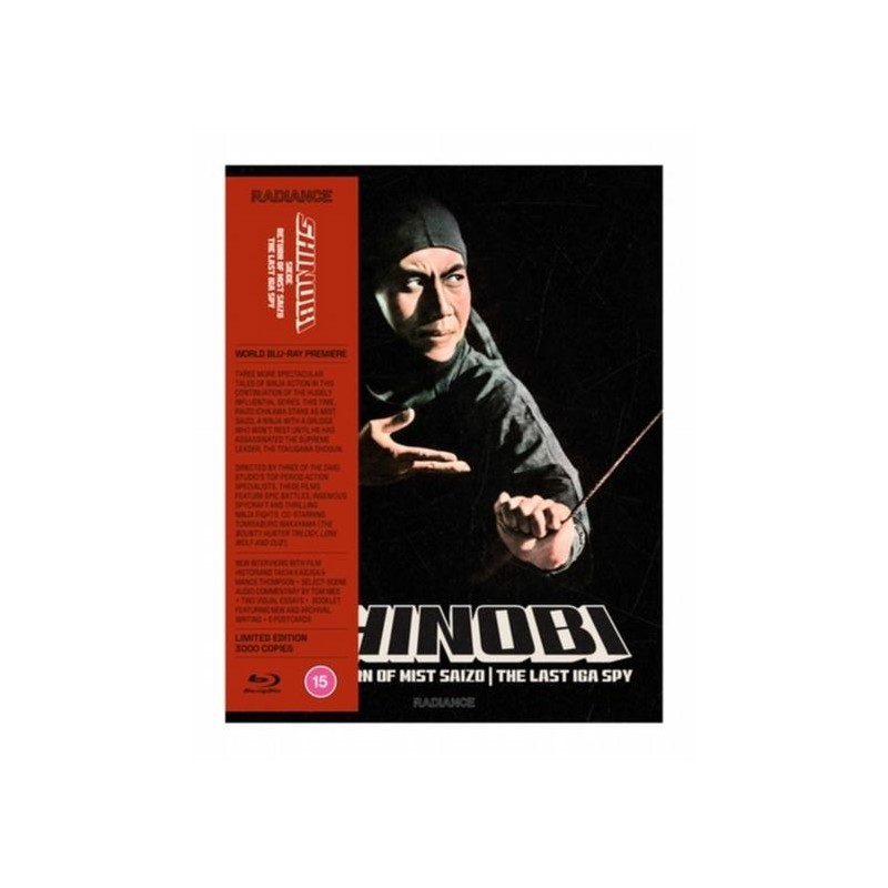 Shinobi: Siege/The Return of Mist Saizo/The Last Iga Spy (1965) (2 Blu-ray)