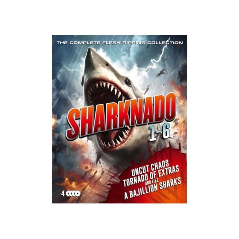 Sharknado: The Complete Collection (2018) (4 Blu-ray)