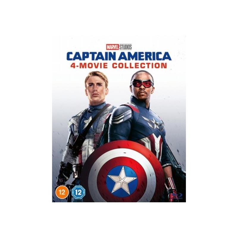 Captain America: 4-movie Collection (2025) (4 Blu-ray)
