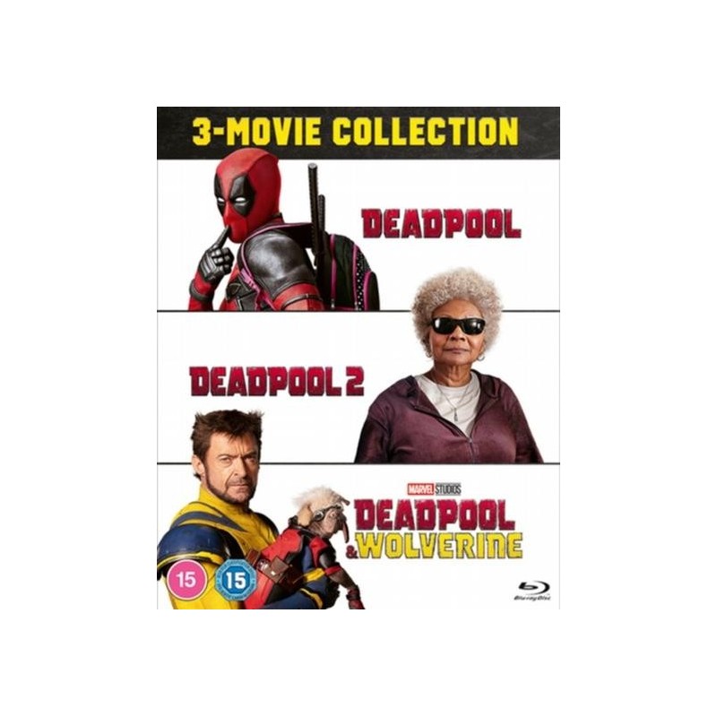Deadpool: 3-movie Collection (2024) (3 Blu-ray)