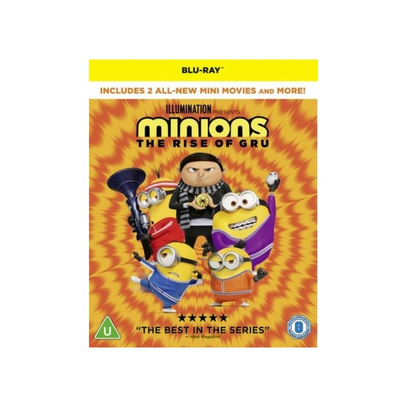 Minions: The Rise of Gru (2022) (Blu-ray)