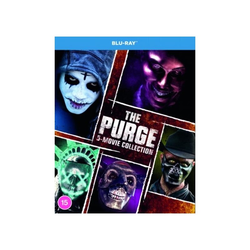 The Purge: 5-movie Collection (2021) (5 Blu-ray)