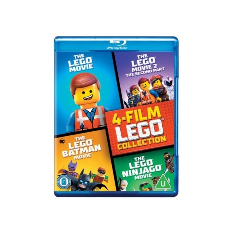 LEGO 4-film Collection (2019) (4 Blu-ray)