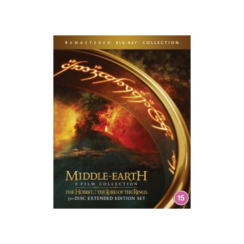 Middle-Earth: 6- Film Collection - Extended Edition (2014) (30 Blu-ray)