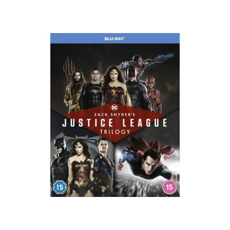 Zack Snyders Justice League Trilogy (2021) (4 Blu-ray)