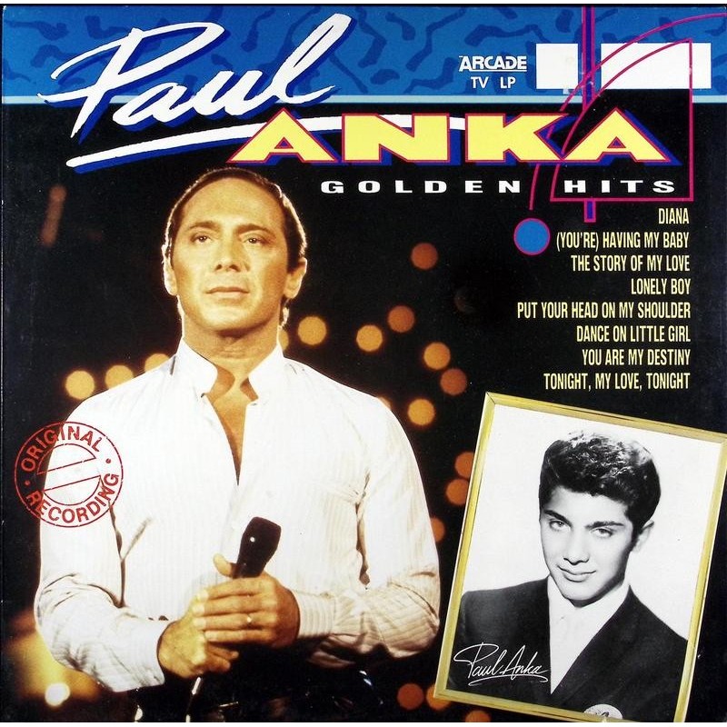 Paul Anka - Golden Hits (LP)