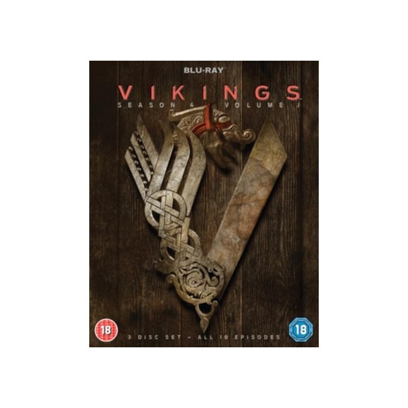 Vikings: Season 4 - Volume 1 (2016) (3 Blu-ray)