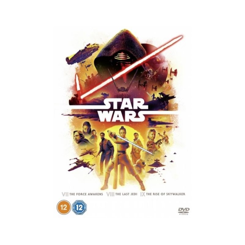 Star Wars Trilogy: Episodes VII, VIII and IX (2019) (3 DVD)