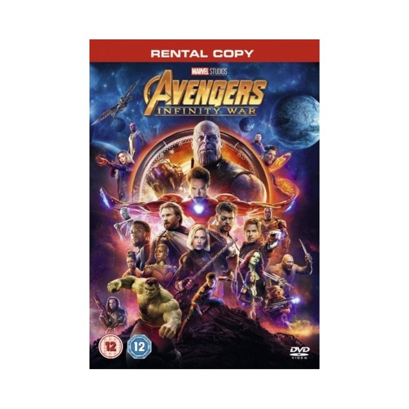 Avengers: Infinity War (2018) (DVD)